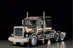 56336 | Tamiya 1/14 King Hauler Scaled Tractor Truck Kit - Black Edition