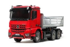 56361 | Tamiya 1/14 Red Mercedes Benz AROCS 3348 6x4 Tipper Scaled Truck Kit