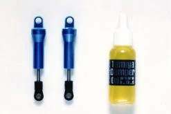 56503 | Tamiya 1/14 Truck Blue Aluminium Shock Kit 2Pcs W/ Shock Oil