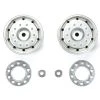56519 | Tamiya 1/14 1.7" Truck Metal Plated Matte Silver Rims 2Pcs -Tamiya Shop TAM 56519 01 1200x800 1