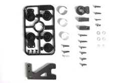 56532 | Tamiya 1/14 Truck Aluminium Steering Servo Mount W/ Servo Saver Horn