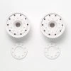 56544 | Tamiya 1/14 1.7" Truck White Rims 2Pc