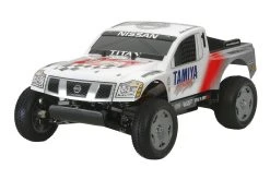 58511 | Tamiya 1/12 Nissan Titan 2WD Electric Off Road RC Truck Kit
