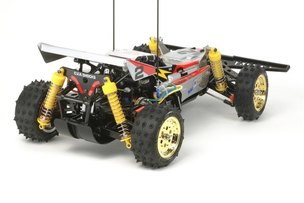 58517 | Tamiya 1/10 2012 Super Hotshot 4WD Electric Off Road RC Buggy Kit 4 58517 | Tamiya 1/10 2012 Super Hotshot 4WD Electric Off Road RC Buggy Kit - Image 2
