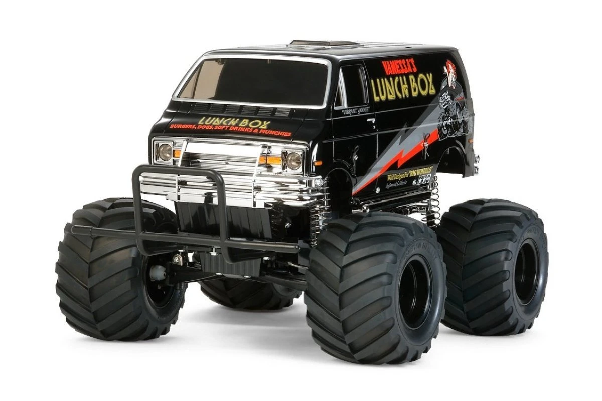 58546 | Tamiya 1/12 CW-01 Lunch Box 2WD Electric Off Road RC Monster Truck Kit - Black Edition 3 58546 | Tamiya 1/12 CW-01 Lunch Box 2WD Electric Off Road RC Monster Truck Kit - Black Edition