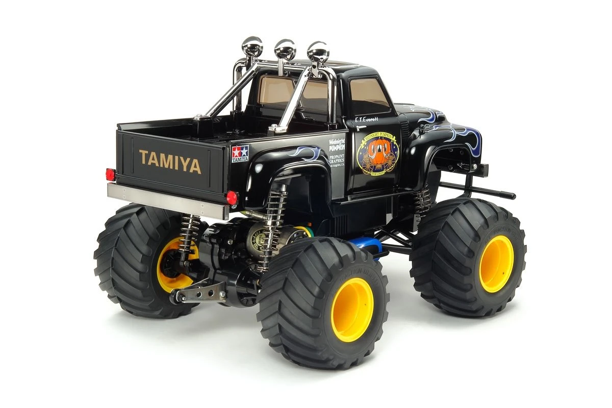 58547A | Tamiya 1/12 CW-01 Midnight Pumpkin 2WD Electric Off Road RC Truck Kit W/o ESC - Black Edition 4 58547A | Tamiya 1/12 CW-01 Midnight Pumpkin 2WD Electric Off Road RC Truck Kit W/o ESC - Black Edition - Image 2