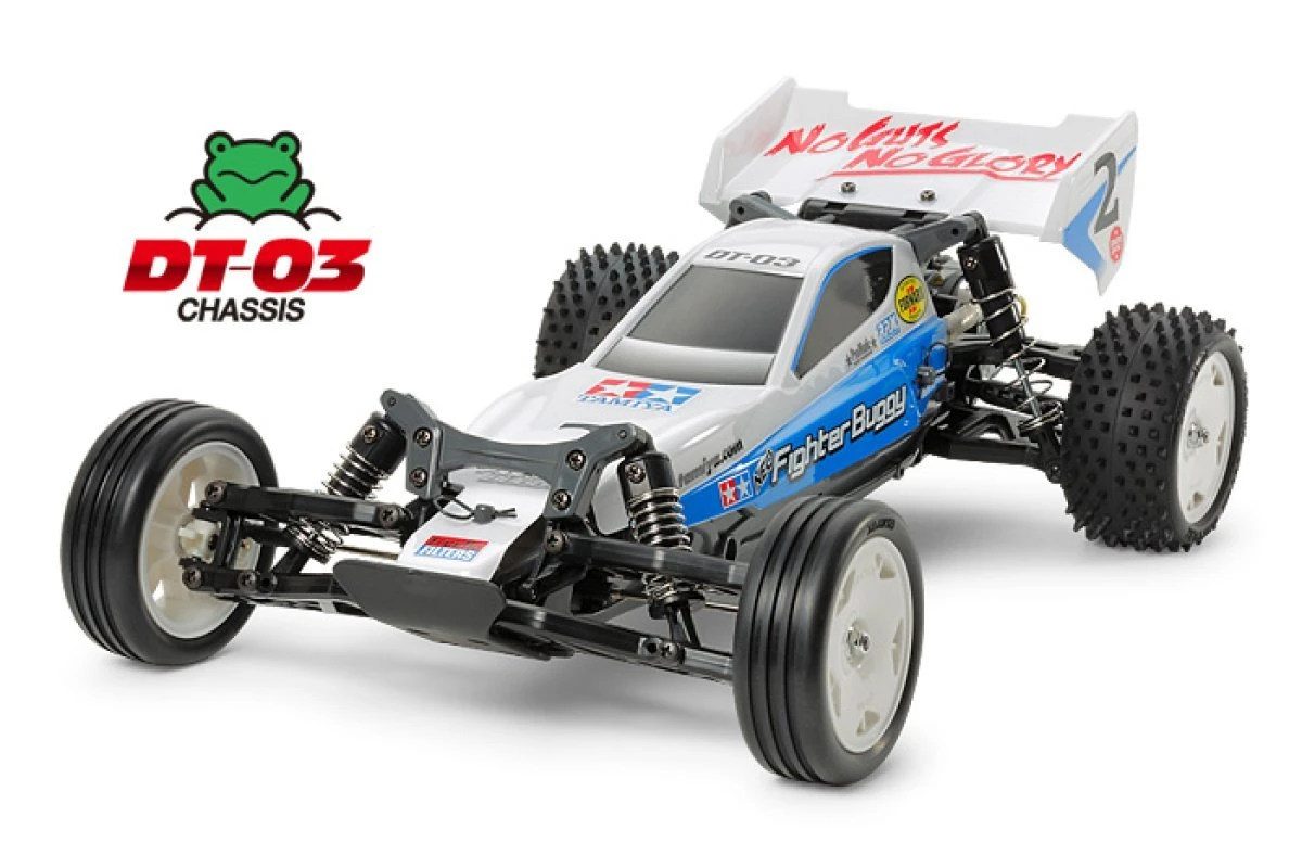 58587 | Tamiya 1/10 DT-03 Neo Fighter Buggy 2WD Electric Off Road RC Buggy Kit 3 58587 | Tamiya 1/10 DT-03 Neo Fighter Buggy 2WD Electric Off Road RC Buggy Kit