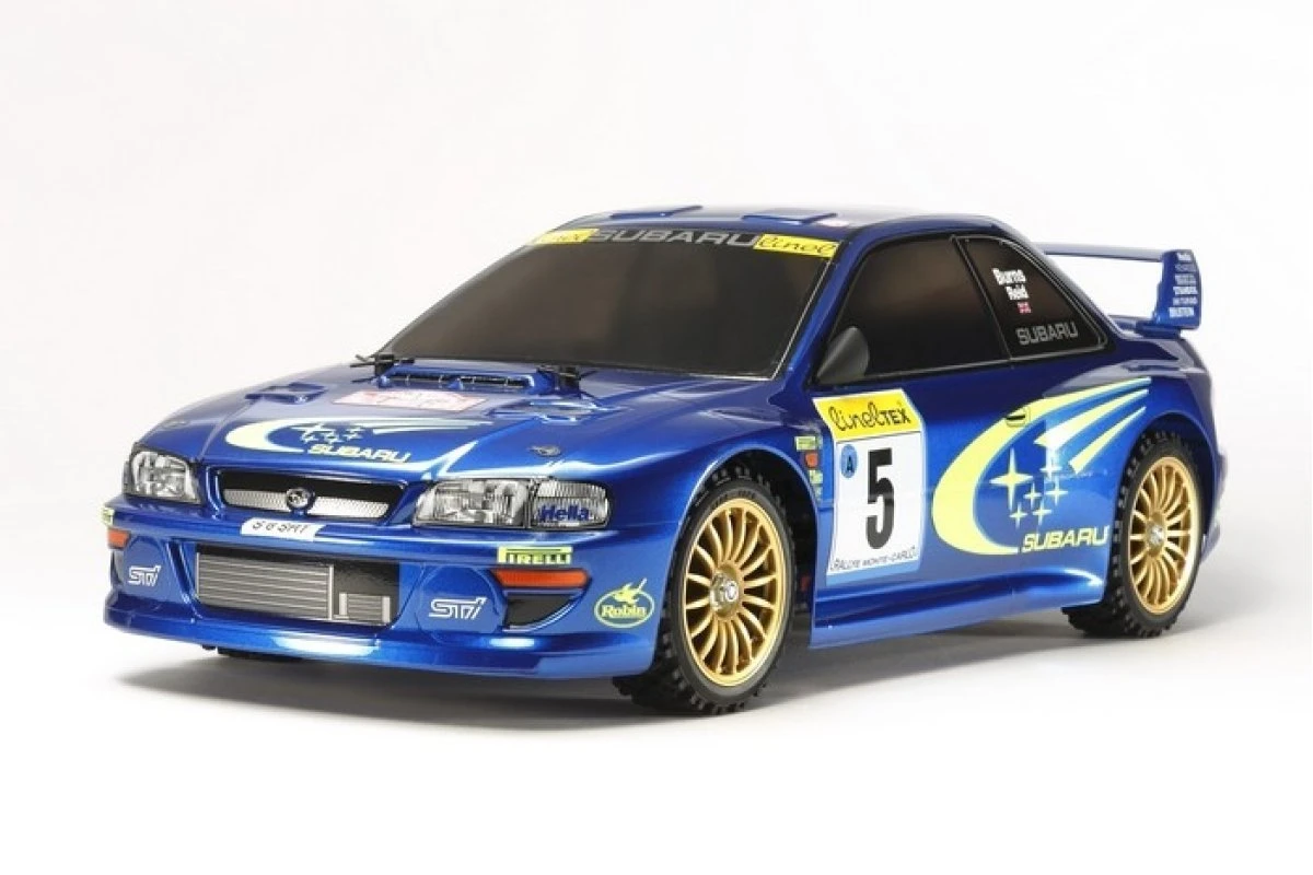 58631A | Tamiya 1/10 TT-02 Subaru Impreza WRC Monte Carlo '99 Electric On Road RC Car Kit W/o ESC 3 58631A | Tamiya 1/10 TT-02 Subaru Impreza WRC Monte Carlo '99 Electric On Road RC Car Kit W/o ESC