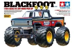 58633 | Tamiya 1/10 Blackfoot 2WD Electric Off Road RC Monster Truck Kit -Tamiya Shop TAM 58633 06 1200x800 1