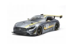 58639A | Tamiya 1/10 TT-02 Mercedes AMG GT3 Electric On Road RC Car Kit W/o ESC