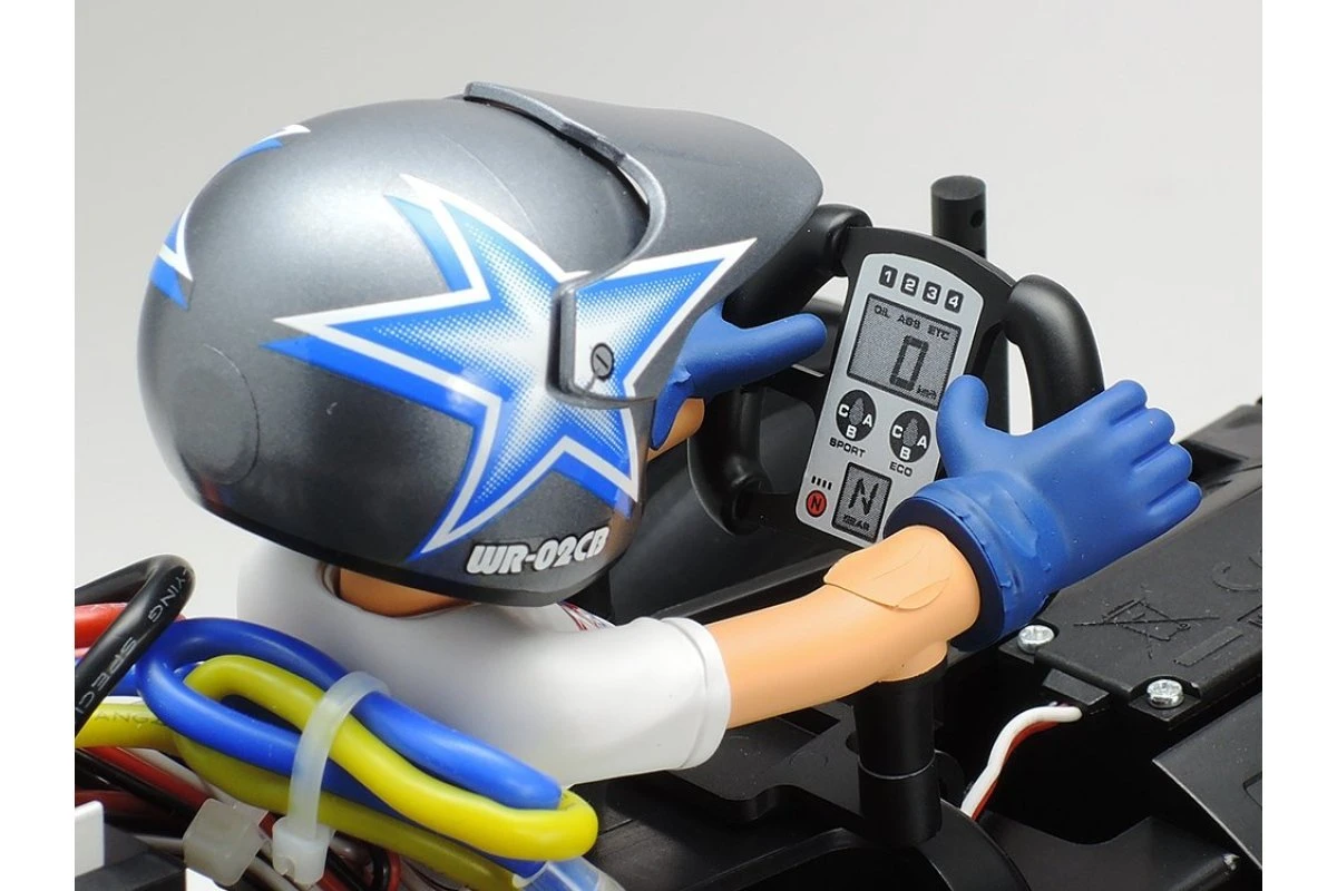 58666 | Tamiya 1/10 WR-02CB Comical Hornet 2WD Electric Off Road RC Buggy Kit 10 58666 | Tamiya 1/10 WR-02CB Comical Hornet 2WD Electric Off Road RC Buggy Kit - Image 8