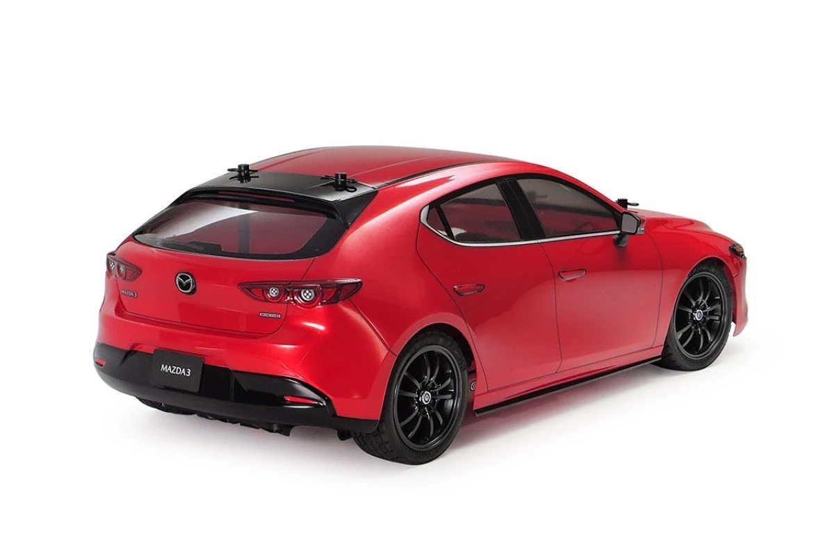 58671 | Tamiya 1/10 TT-02 Mazda 3 Electric On Road RC Car Kit 4 58671 | Tamiya 1/10 TT-02 Mazda 3 Electric On Road RC Car Kit - Image 2