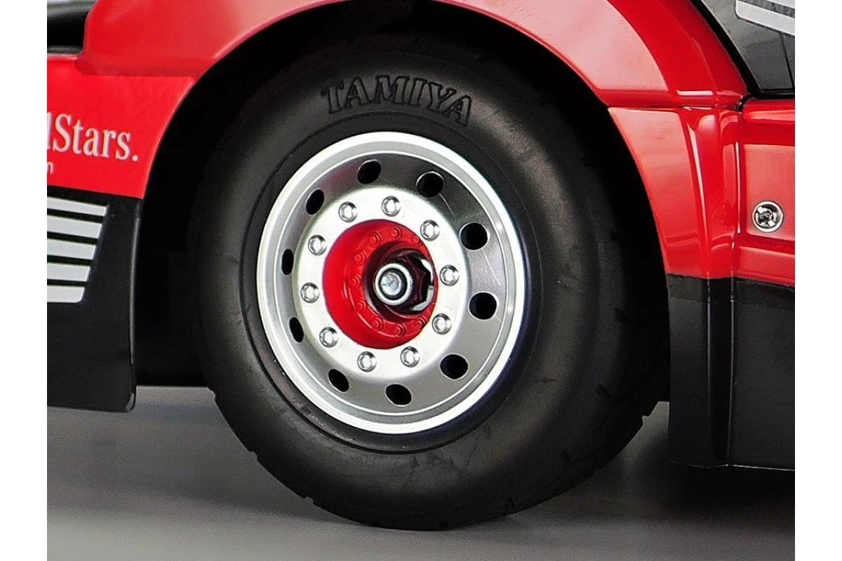 58683A | Tamiya 1/14 TT-01E Mercedes-Benz Actros MP4 MB Motorsport Electric On Road RC Truck Kit W/o ESC 8 58683A | Tamiya 1/14 TT-01E Mercedes-Benz Actros MP4 MB Motorsport Electric On Road RC Truck Kit W/o ESC - Image 6