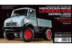 58692 | Tamiya 1/10 CC-02 Mercedes Benz Unimog 406 Series U900 Electric Off Road RC Rock Crawler Kit -Tamiya Shop TAM 58692 09 1200x800 1
