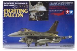 60701 | Tamiya 1/72 Lockheed Martin F-16 Fighting Falcon Jet Scaled Plastic Model Kit