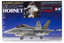 60702 | Tamiya 1/72 McDonnell Douglas F/A-18 Hornet Jet Scaled Plastic Model Kit