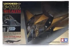60703 | Tamiya 1/72 Lockheed F-117A Stealth Jet Scaled Plastic Model Kit