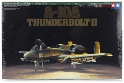 60744 | Tamiya 1/72 A-10A Thunderbolt II Jet Scaled Plastic Model Kit