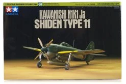 60768 | Tamiya 1/72 Kawanishi N1K1-Ja Type 11 Shiden Fighter Scaled Plastic Model Kit