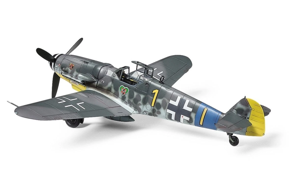 60790 | Tamiya 1/72 Messerschmitt Bf109 G-6 Fighter Scaled Plastic Model Kit 5 60790 | Tamiya 1/72 Messerschmitt Bf109 G-6 Fighter Scaled Plastic Model Kit - Image 3