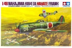 61013 | Tamiya 1/48 Nakajima KI-84-IA Hayate (Frank) Scaled Plastic Model Kit