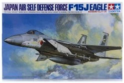 61030 | Tamiya 1/48 Japanese F-15J Eagle Jet Scaled Plastic Model Kit