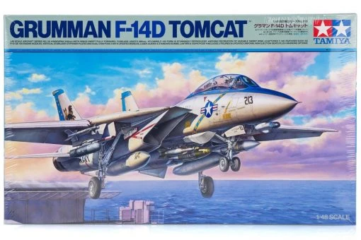 61118 | Tamiya 1/48 F-14A Tomcat Jet Scaled Plastic Model Kit -Tamiya Shop TAM 61118 00 1200x800 1