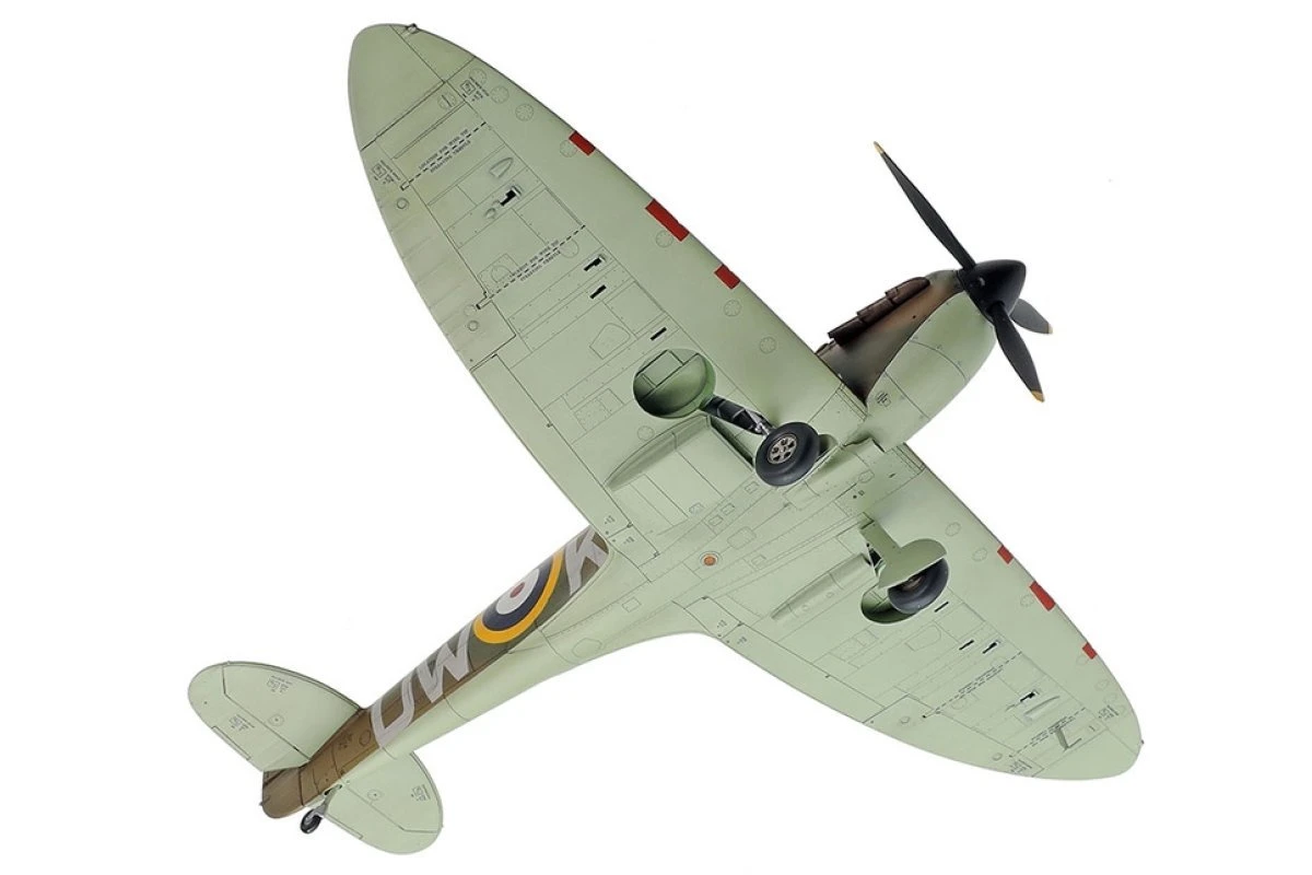 61119 | Tamiya 1/48 Supermarine Spitfire Mk.I Fighter Scaled Plastic Model Kit 6 61119 | Tamiya 1/48 Supermarine Spitfire Mk.I Fighter Scaled Plastic Model Kit - Image 4