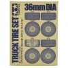 70101 | Tamiya 36mm Truck Tire Set 4Pcs -Tamiya Shop TAM 70101 00 1200x800 1