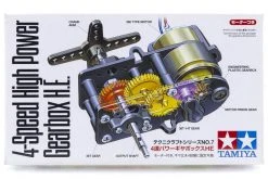 72007 | Tamiya 4-Speed High Power/High Efficiency Gearbox Set W/ Motor