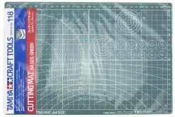 74118 | Tamiya Green Cutting Mat A4 Size
