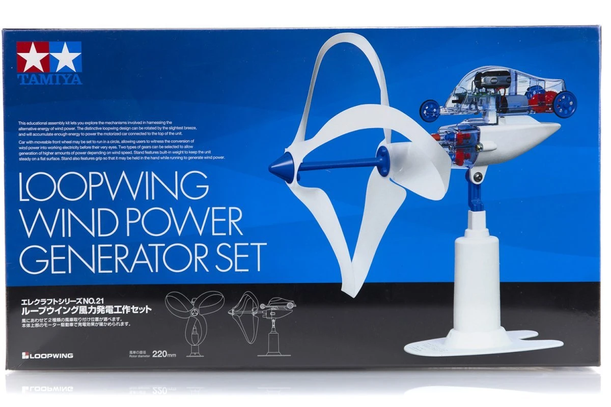 75021 | Tamiya Loopwing Wind Power Generator Set 3 75021 | Tamiya Loopwing Wind Power Generator Set
