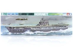 77510 | Tamiya 1/700 U.S. Hornet Aircraft Carrier (Waterline Series) Plastic Model Kit