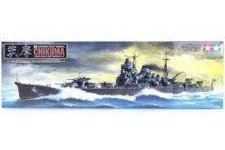 78027 | Tamiya 1/350 Japanese Chikuma Heavy Cruiser Plastic Model Kit