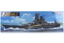 78031 | Tamiya 1/350 Japanese Musashi Battleship Plastic Model Kit