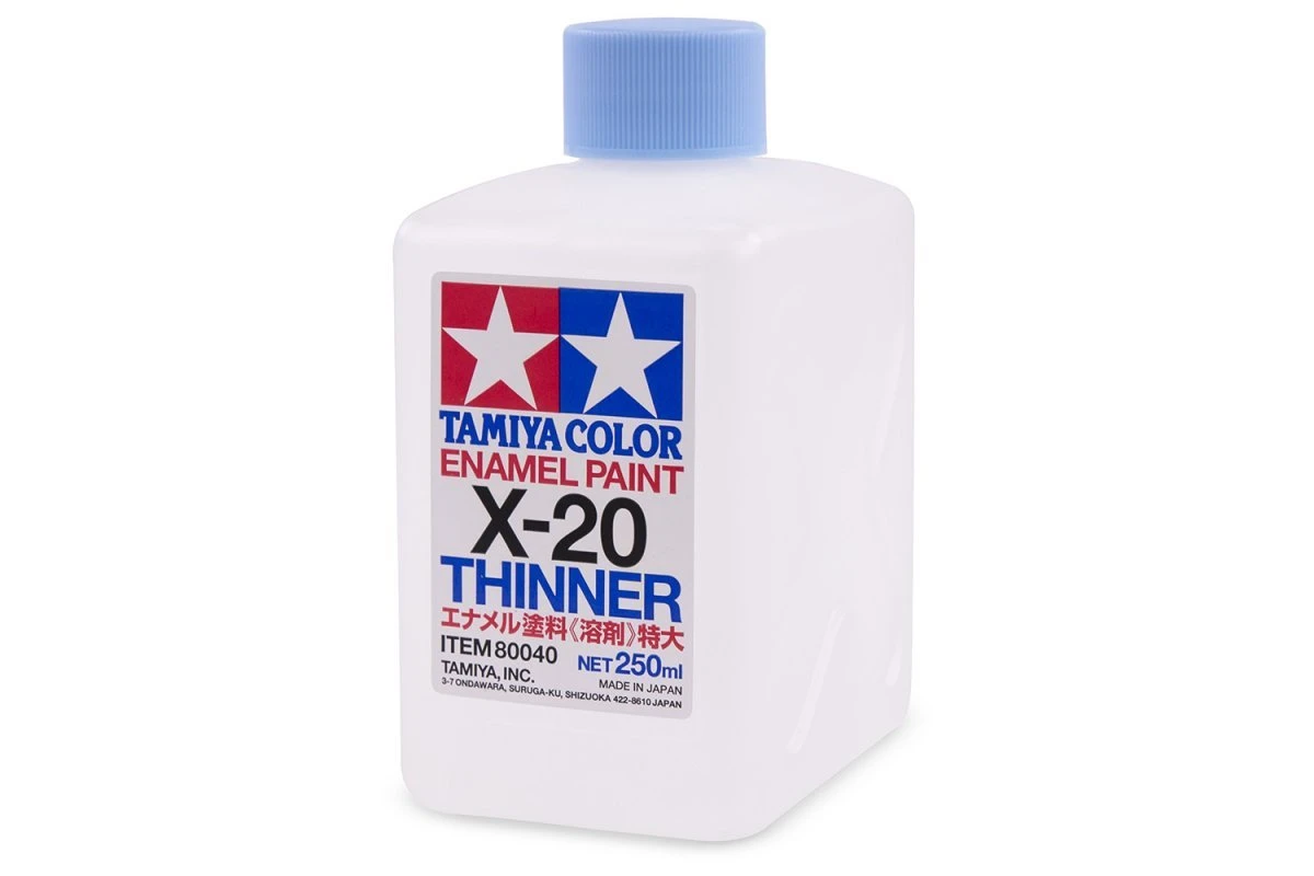 80040 | Tamiya X-20 Enamel Paint Thinner 250ml 3 80040 | Tamiya X-20 Enamel Paint Thinner 250ml