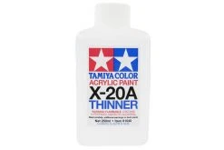 81040 | Tamiya X-20A Acrylic Paint Thinner 250ml