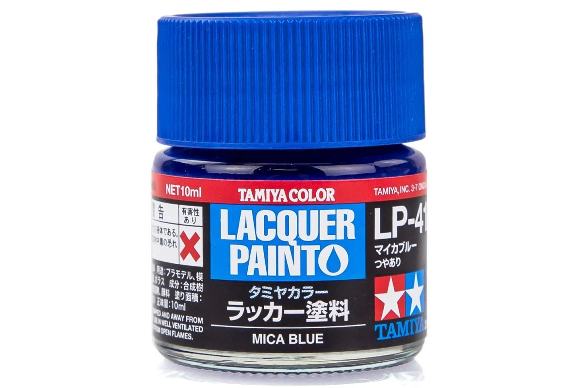 82141 | Tamiya LP-41 Mica Blue Lacquer Paint 10ml 3 82141 | Tamiya LP-41 Mica Blue Lacquer Paint 10ml