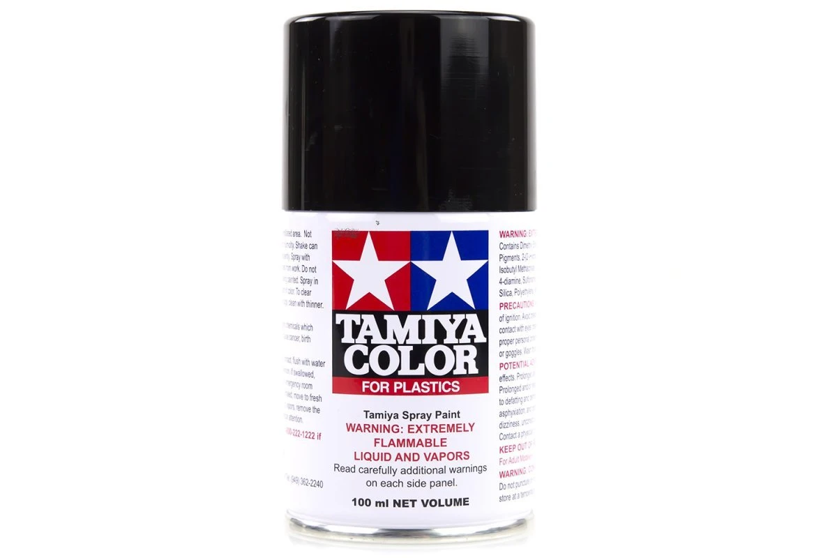 85006 | Tamiya TS-6 Matte Black Lacquer Spray Paint 100ml 3 85006 | Tamiya TS-6 Matte Black Lacquer Spray Paint 100ml