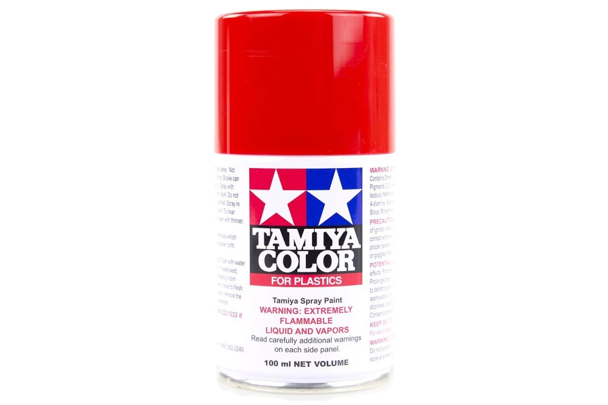 85008 | Tamiya TS-8 Italian Red Lacquer Spray Paint 100ml 3 85008 | Tamiya TS-8 Italian Red Lacquer Spray Paint 100ml
