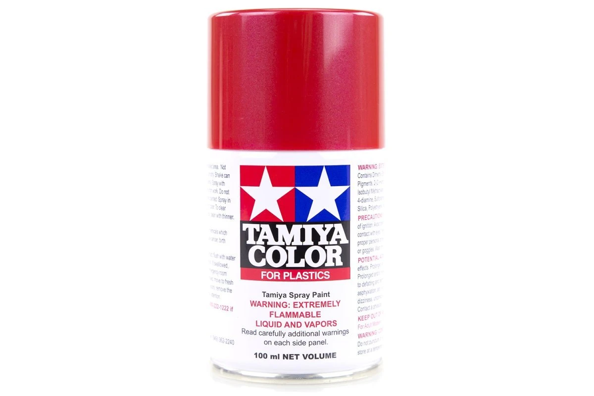 85018 | Tamiya TS-18 Metallic Red Lacquer Spray Paint 100ml 3 85018 | Tamiya TS-18 Metallic Red Lacquer Spray Paint 100ml