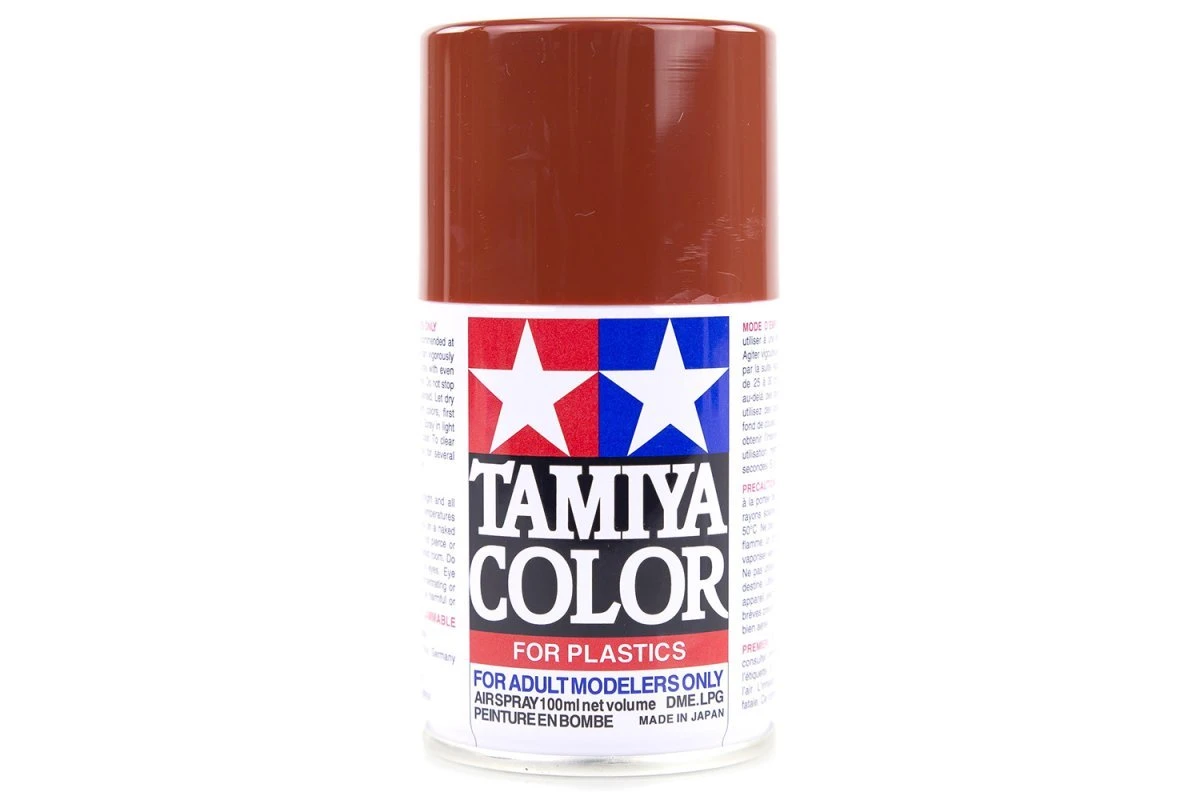 85033 | Tamiya TS-33 Dull Red Lacquer Spray Paint 100ml 3 85033 | Tamiya TS-33 Dull Red Lacquer Spray Paint 100ml