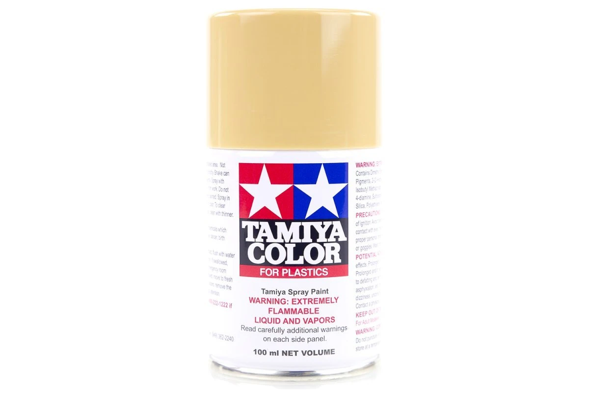 85046 | Tamiya TS-46 Light Sand Lacquer Spray Paint 100ml 3 85046 | Tamiya TS-46 Light Sand Lacquer Spray Paint 100ml