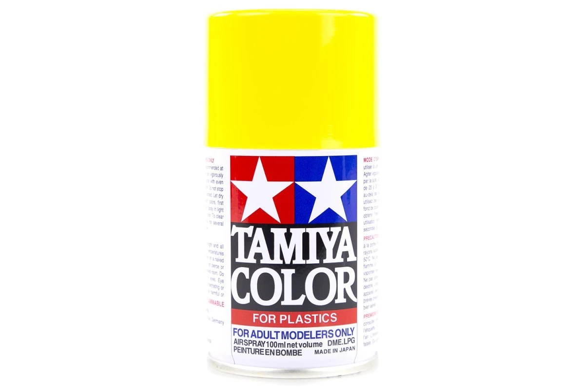 85047 | Tamiya TS-47 Chrome Yellow Lacquer Spray Paint 100ml 3 85047 | Tamiya TS-47 Chrome Yellow Lacquer Spray Paint 100ml