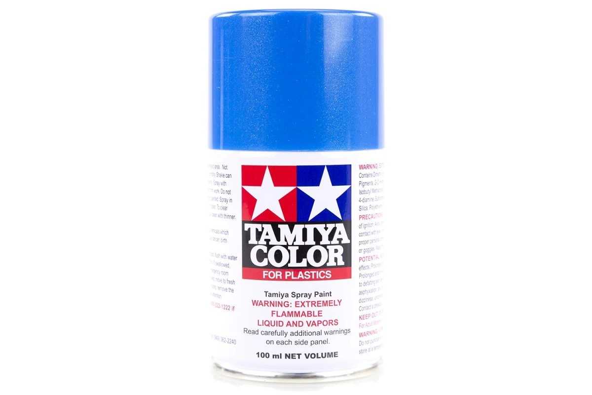 85054 | Tamiya TS-54 Light Metallic Blue Lacquer Spray Paint 100ml 3 85054 | Tamiya TS-54 Light Metallic Blue Lacquer Spray Paint 100ml