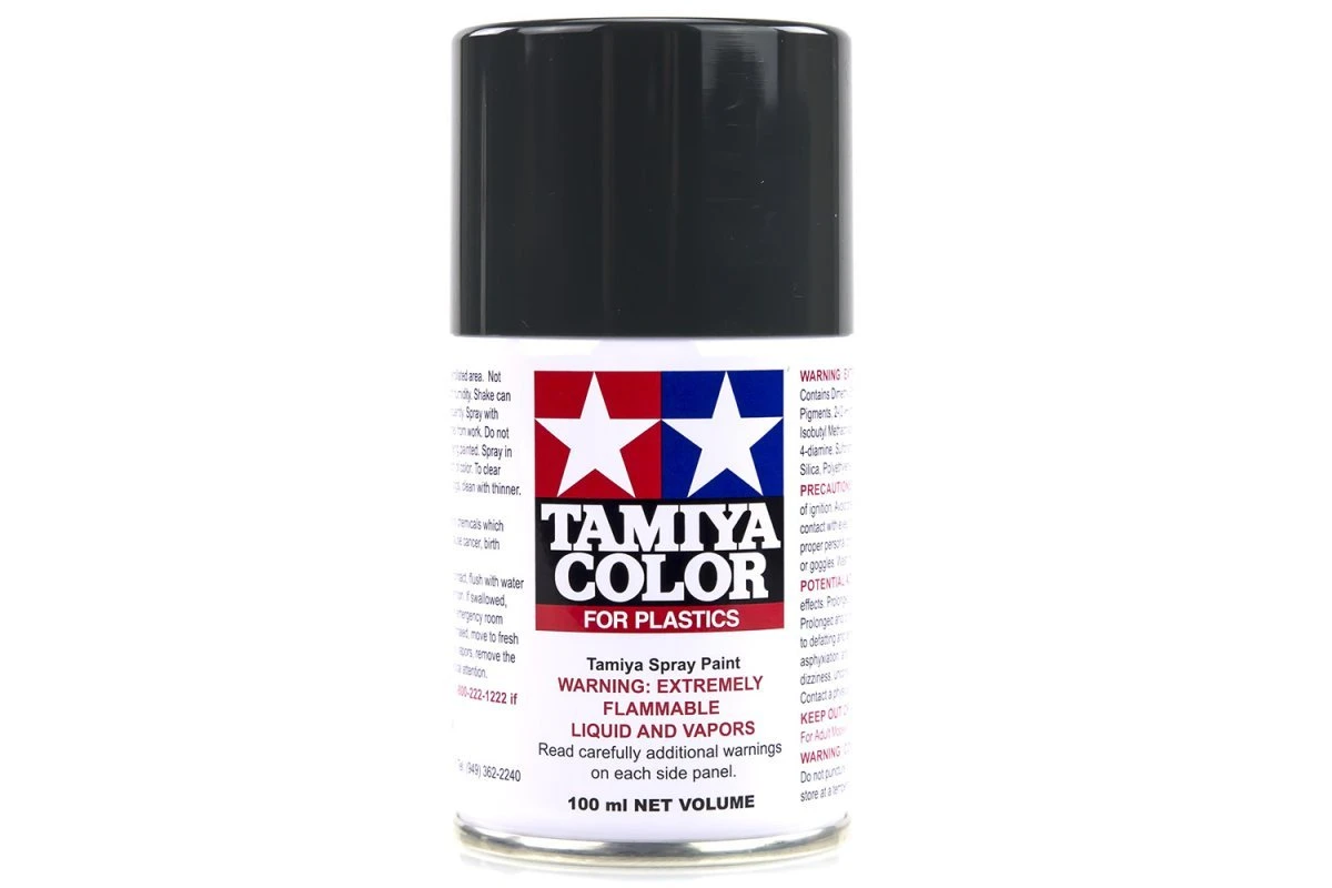 85063 | Tamiya TS-63 Nato Black Lacquer Spray Paint 100ml 3 85063 | Tamiya TS-63 Nato Black Lacquer Spray Paint 100ml
