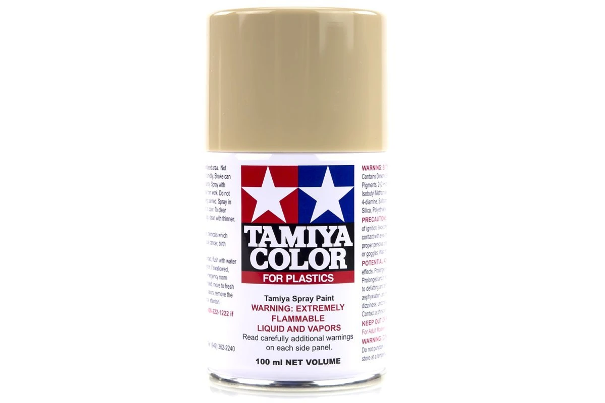 85068 | Tamiya TS-68 Wooden Deck Tan Lacquer Spray Paint 100ml 3 85068 | Tamiya TS-68 Wooden Deck Tan Lacquer Spray Paint 100ml