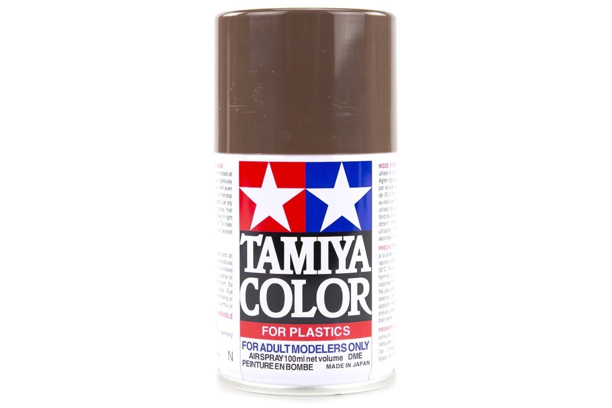 85069 | Tamiya TS-69 Linoleum Deck Brown Lacquer Spray Paint 100ml 3 85069 | Tamiya TS-69 Linoleum Deck Brown Lacquer Spray Paint 100ml