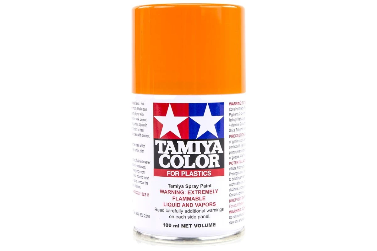 85098 | Tamiya TS-98 Pure Orange Lacquer Spray Paint 100ml 3 85098 | Tamiya TS-98 Pure Orange Lacquer Spray Paint 100ml