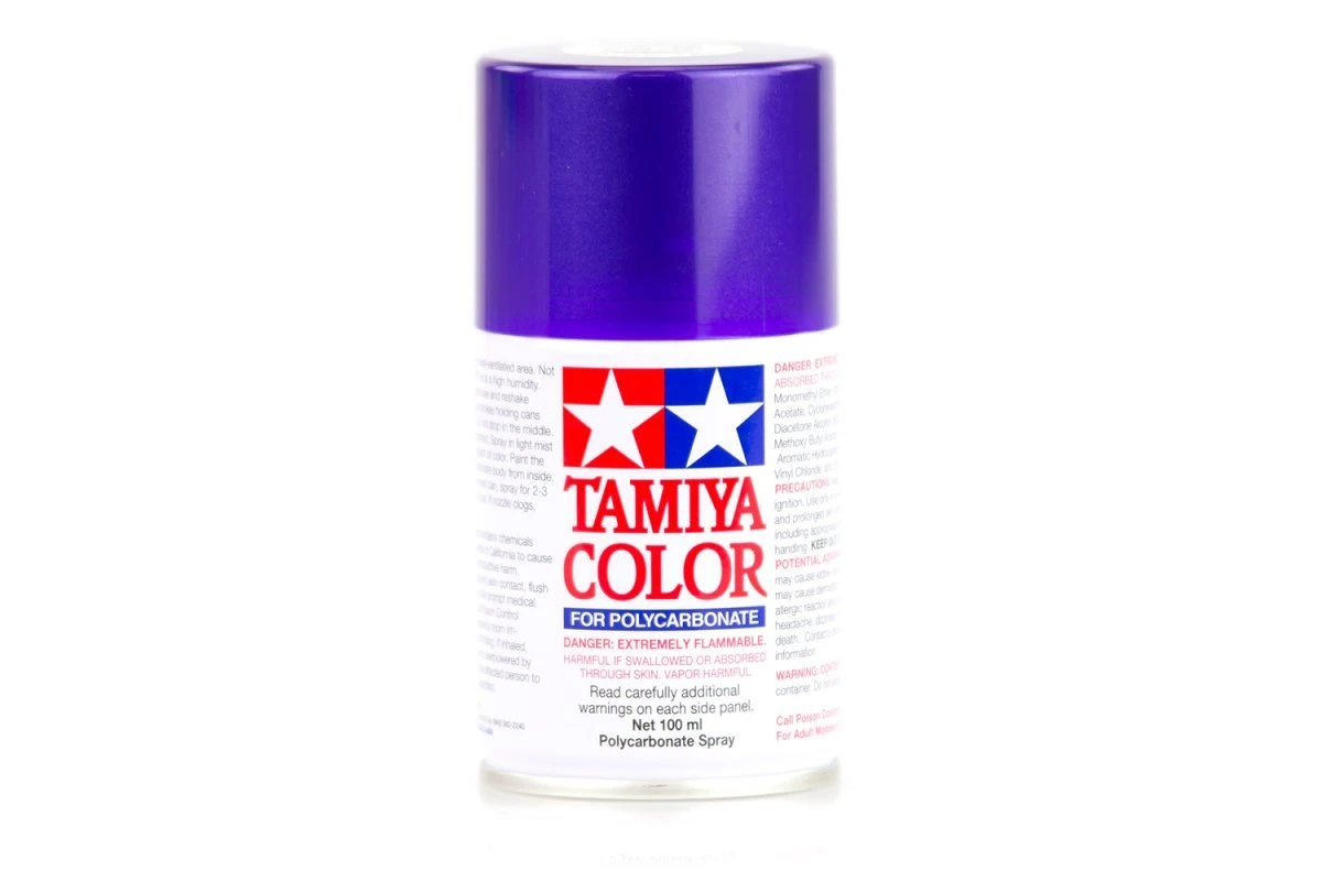86018 | Tamiya PS-18 Metallic Purple Polycarbonate Spray Paint 100ml 3 86018 | Tamiya PS-18 Metallic Purple Polycarbonate Spray Paint 100ml